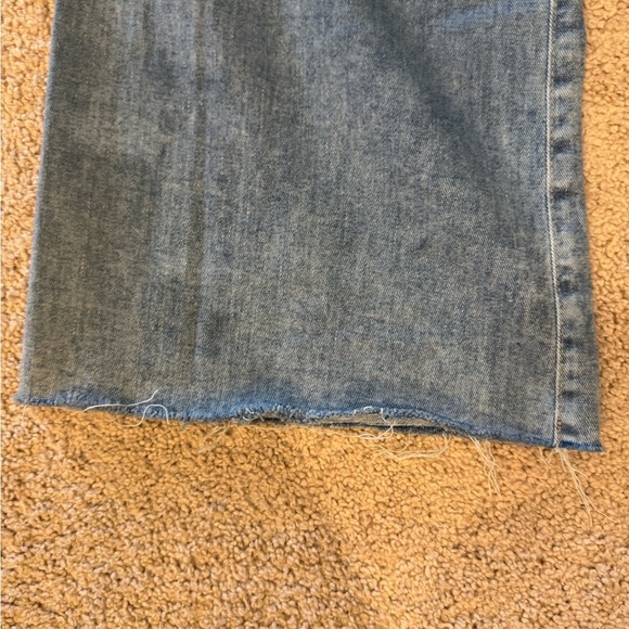 7 For All Mankind High Rise Flare Blue Jeans - Picture 13 of 16